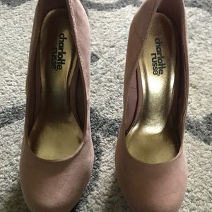 Brand new never worn light pink heels